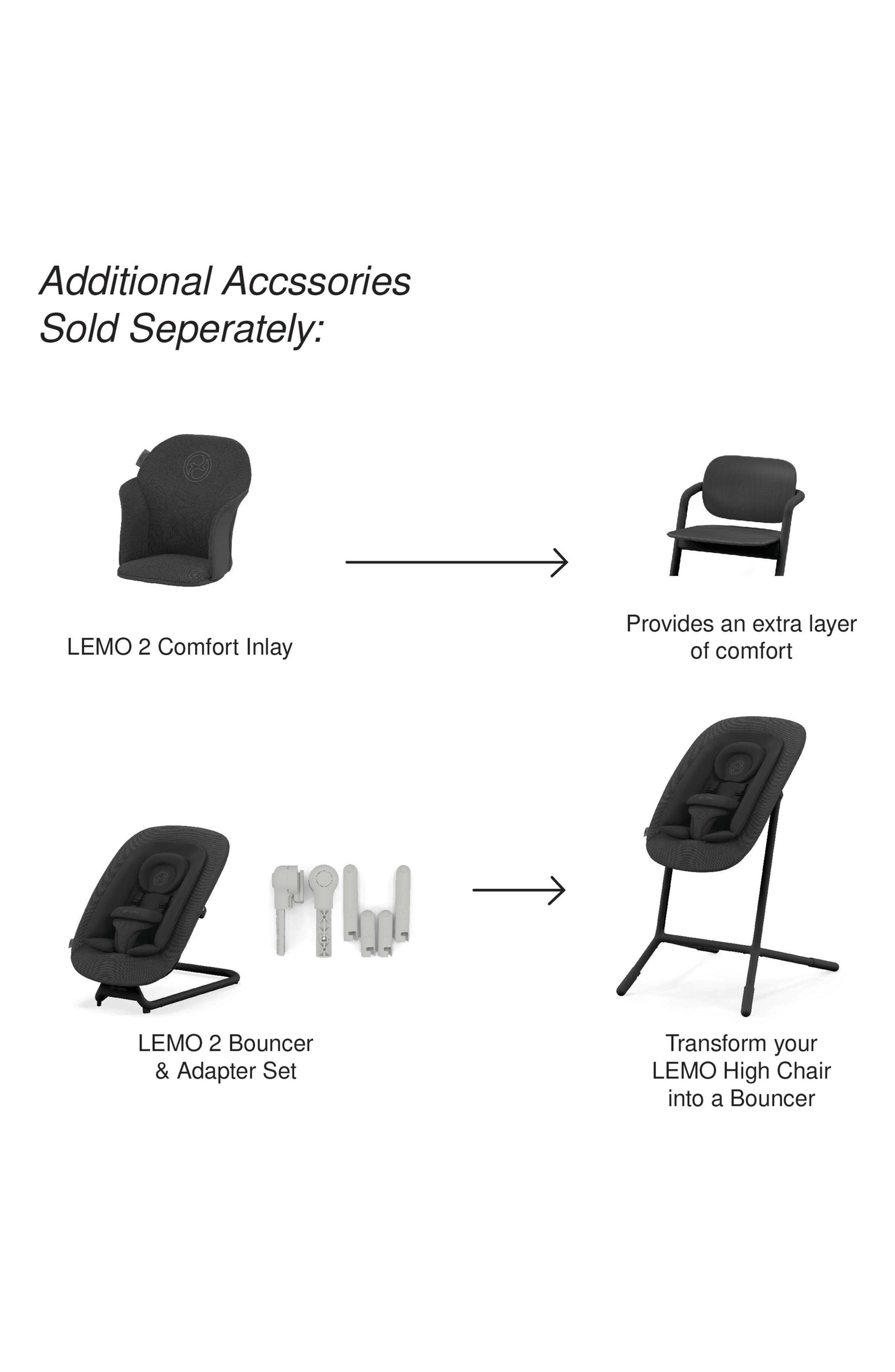 CYBEX LEMO 3-in-1 High Chair with Baby Set & Tray | Nordstrom