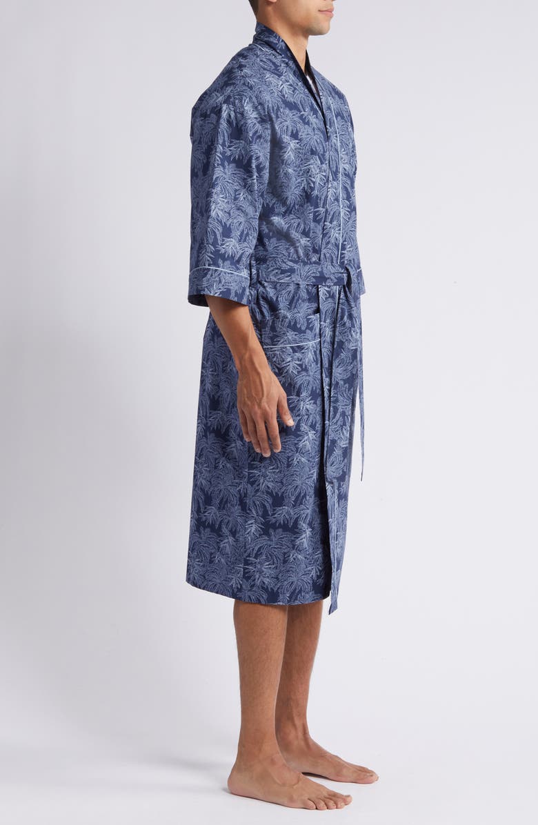 Majestic International Print Woven Robe, Alternate, color,