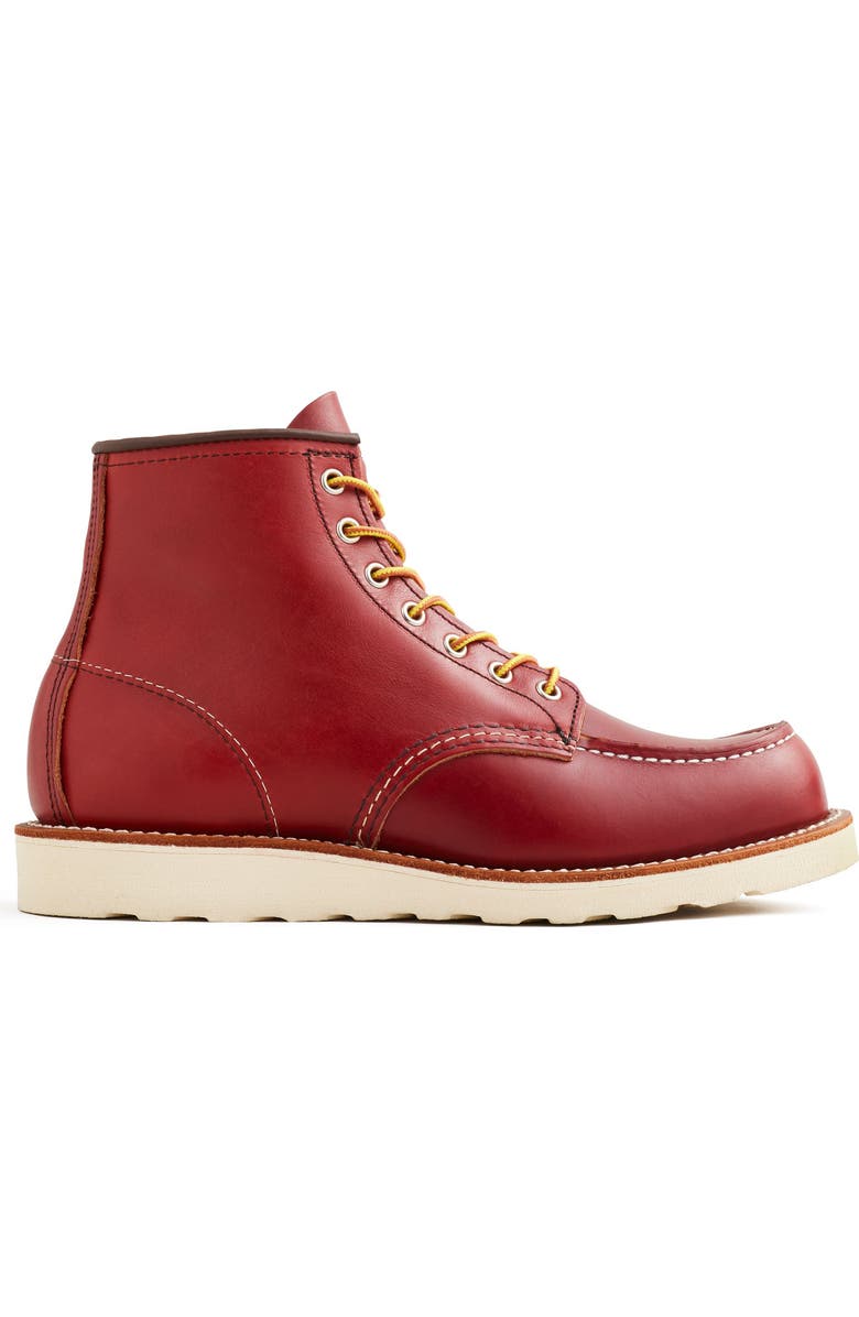 Red Wing Heritage Classic Moc<sup>®</sup> Russet Leather Boot, Main, color, Oro Russet Portage