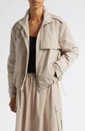 Toccin Alyssa Funnel Neck Bomber Jacket