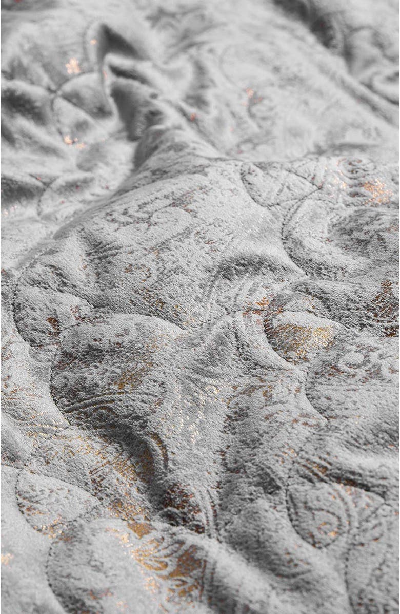 Togas Caselli Bedcover, Alternate, color, Grey