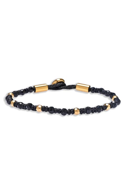 Men's Miles Agate Beaded Bracelet