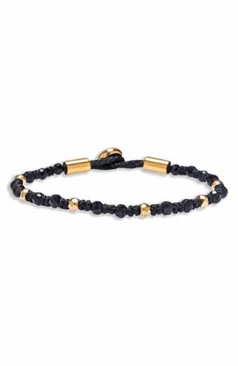 Men's Miles Agate Beaded Bracelet