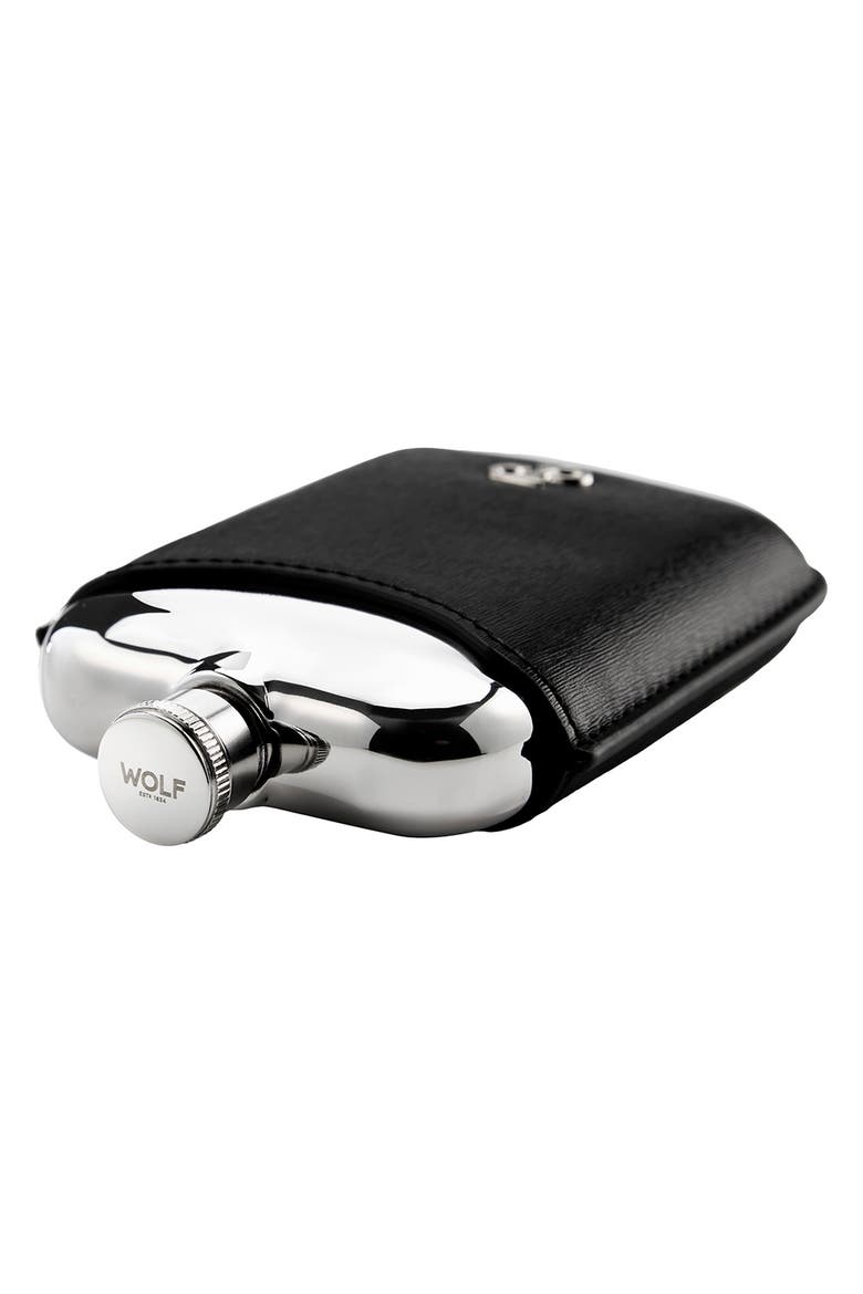 Philipp Hip Flask, Alternate, color, Black