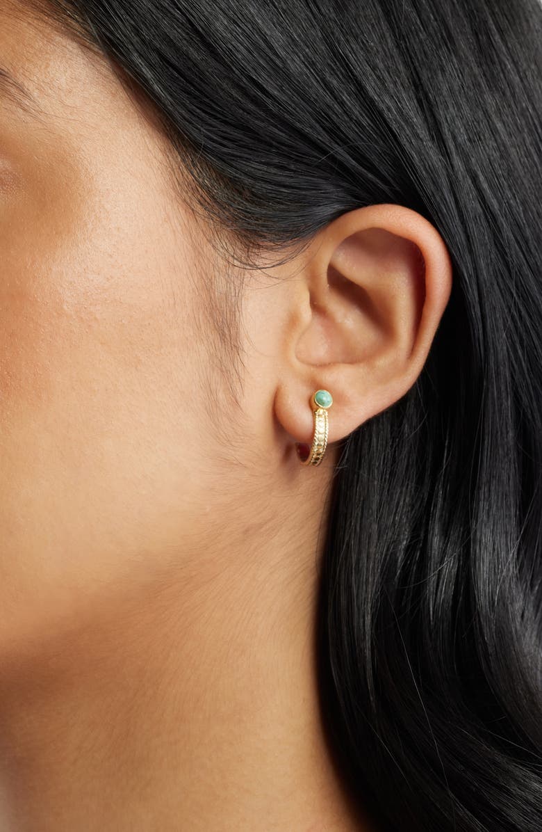 Anna Beck Mercado Hoop Earrings, Alternate, color, Gold