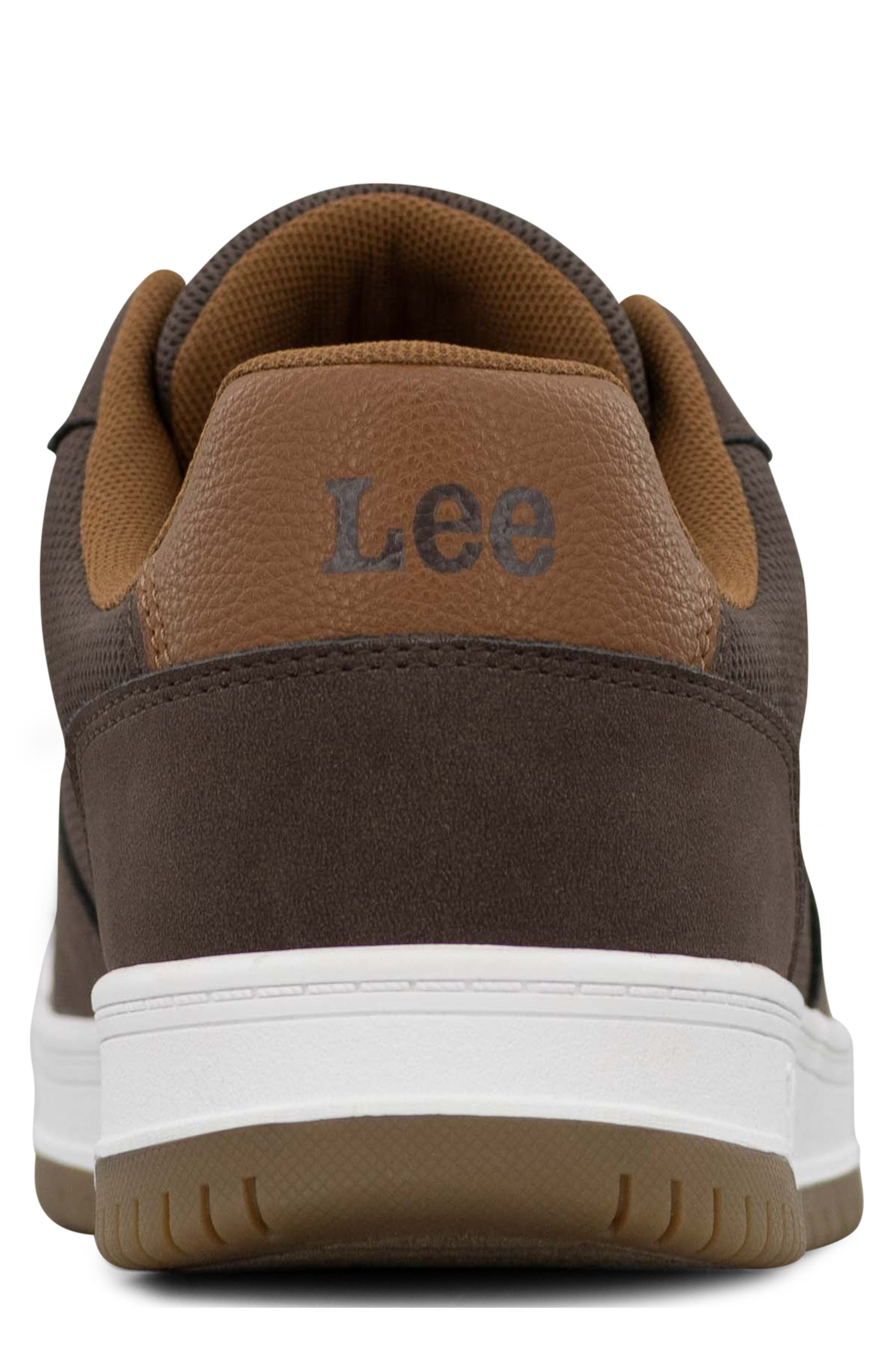 Lee Specter Too Sneaker, Alternate, color, Chocolate/ British Tan