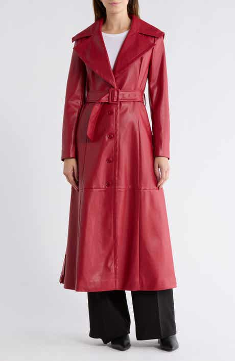 Hutch Reed Faux Leather Coat