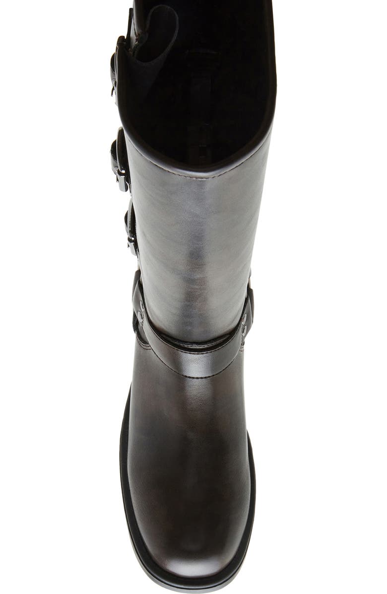 Madden Girl Clara Boot, Alternate, color, Dark Brown Distressed