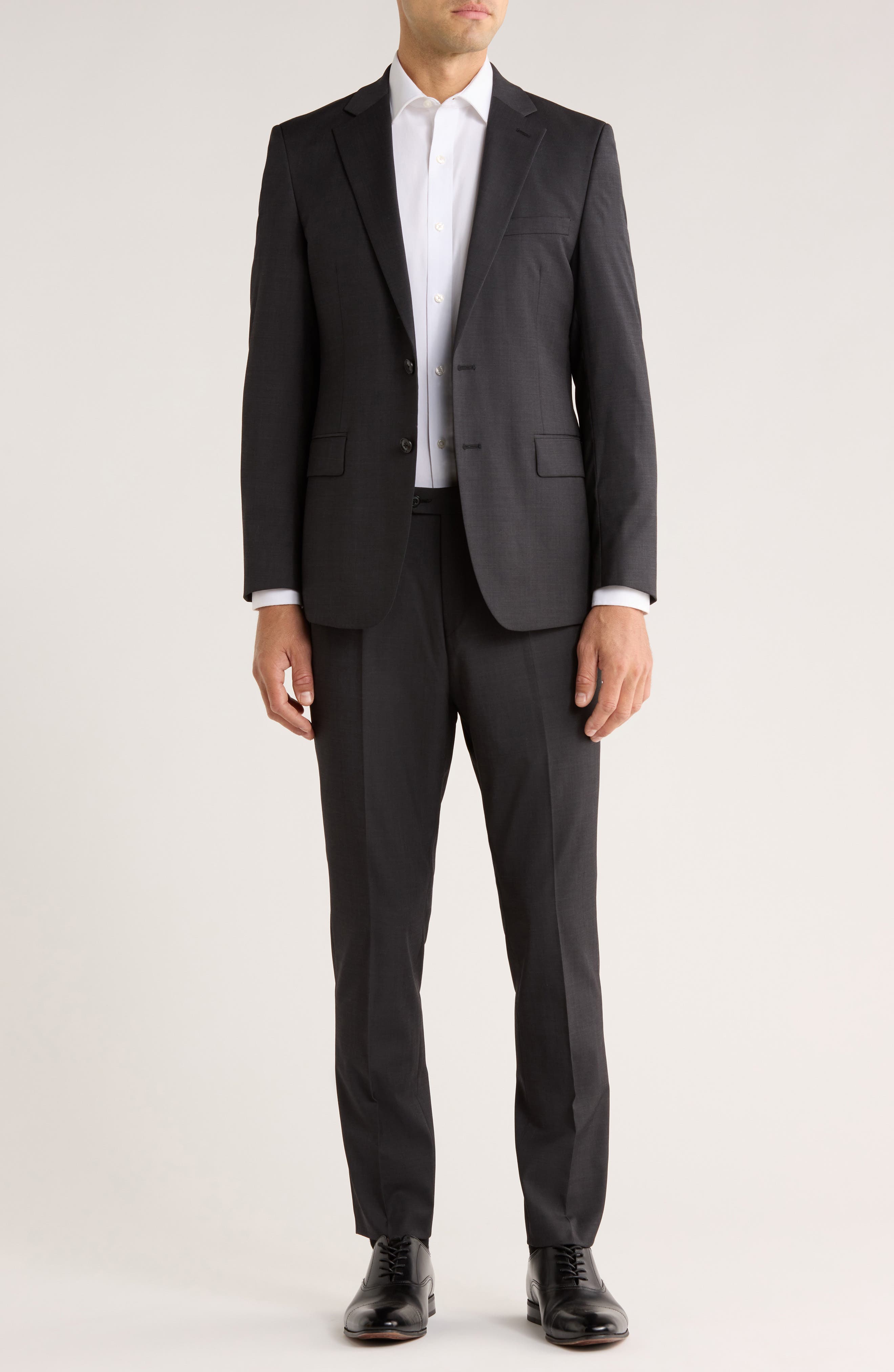 Original Penguin Two Button Wool Blend Two-Piece Suit Set