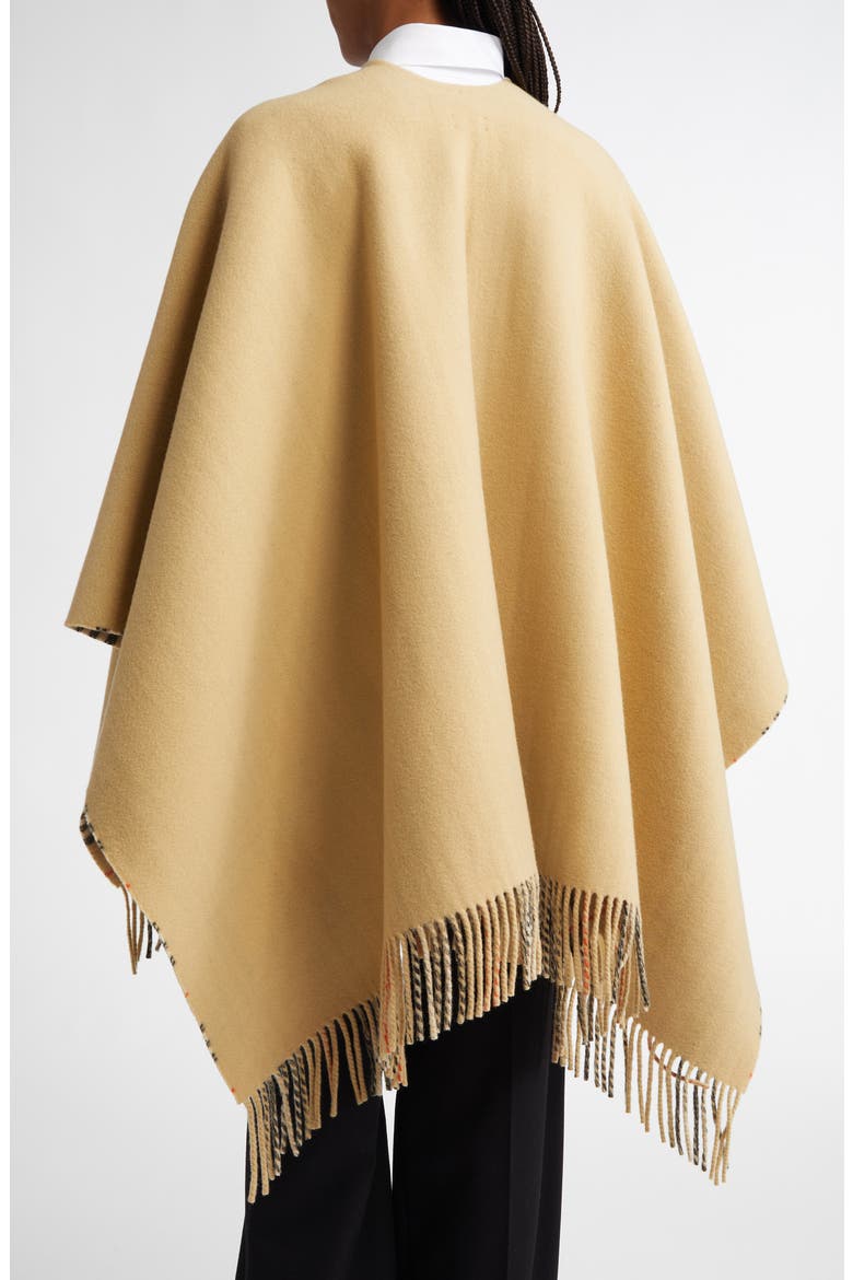 Marsh Wool Cape, Alternate, color, SAND