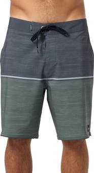 O'Neill Hyperfreak Mysto Block Scallop Swim Trunks