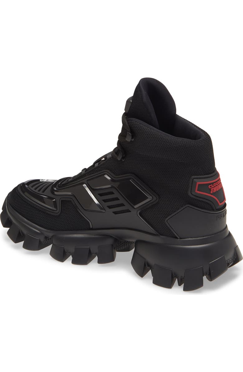Prada Cloudbust Thunder High Top Sneaker, Alternate, color,
