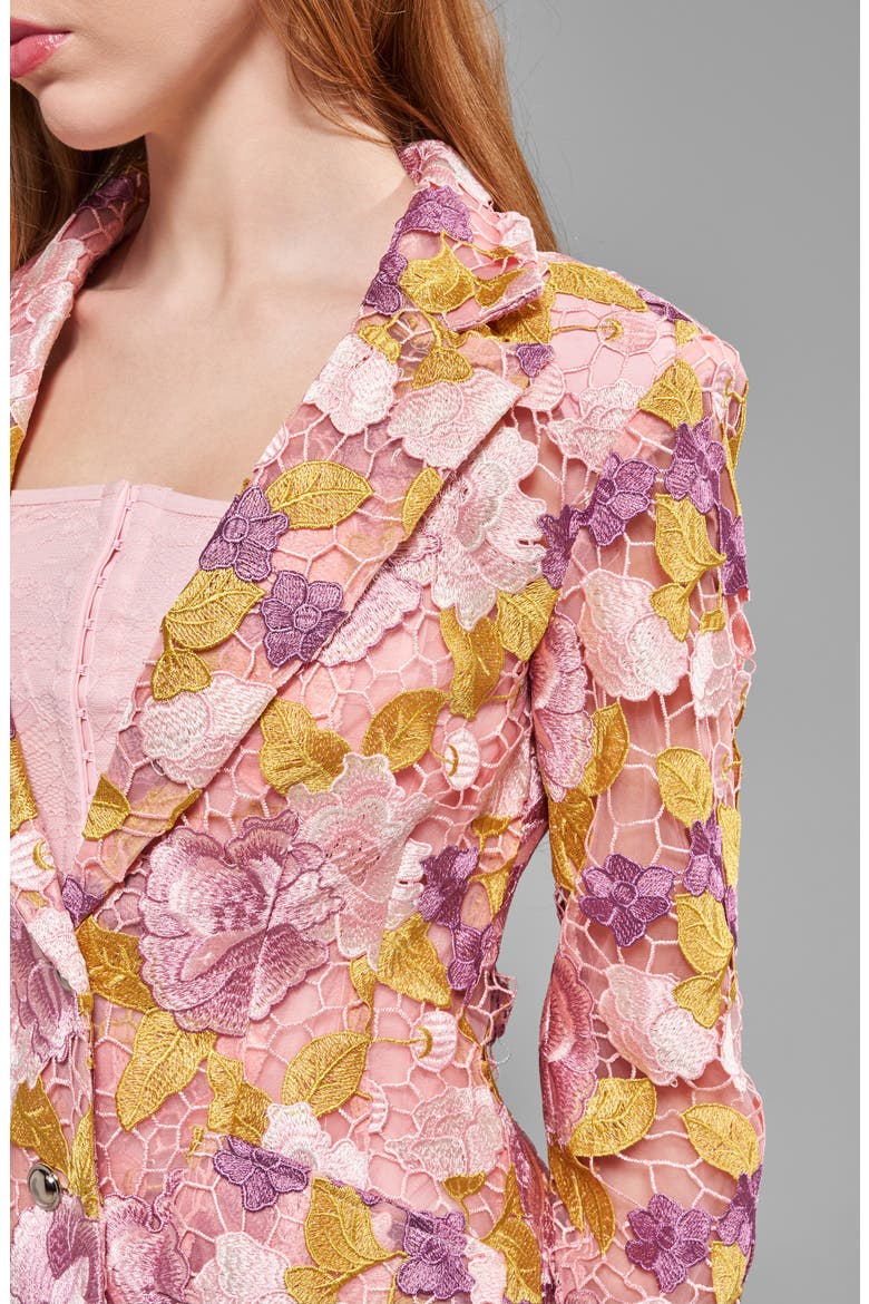Thalena Blazer, Alternate, color, PINK MULTI
