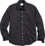 Billy Reid Yellowhammer Cotton & Linen Knit Button-Up Shirt