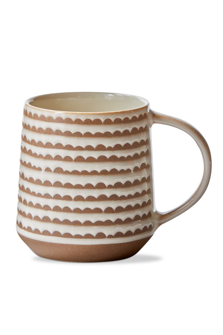Miley Mug White Multi Stoneware Everyday, Main, color, White