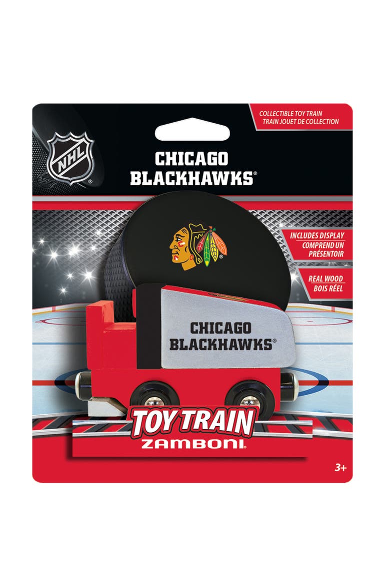 Chicago Blackhawks Zamboni Train Engine, Alternate, color, Multicolor