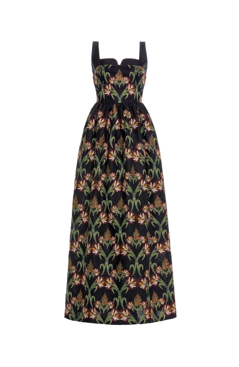 Agua by Agua Bendita Jaspe Azucar Maxi Dress, Main, color, Multicolor