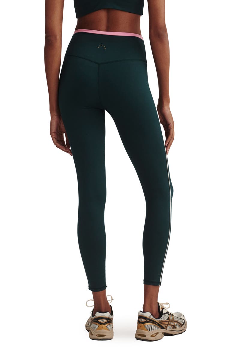 FreeSoft Contrast High Waist 7/8 Leggings, Alternate, color, PONDEROSA PINE