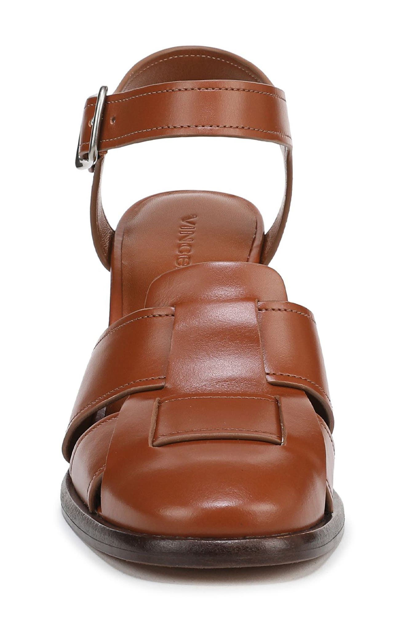 Vince Lyra Ankle Strap Sandal, Alternate, color, Terra Rosa