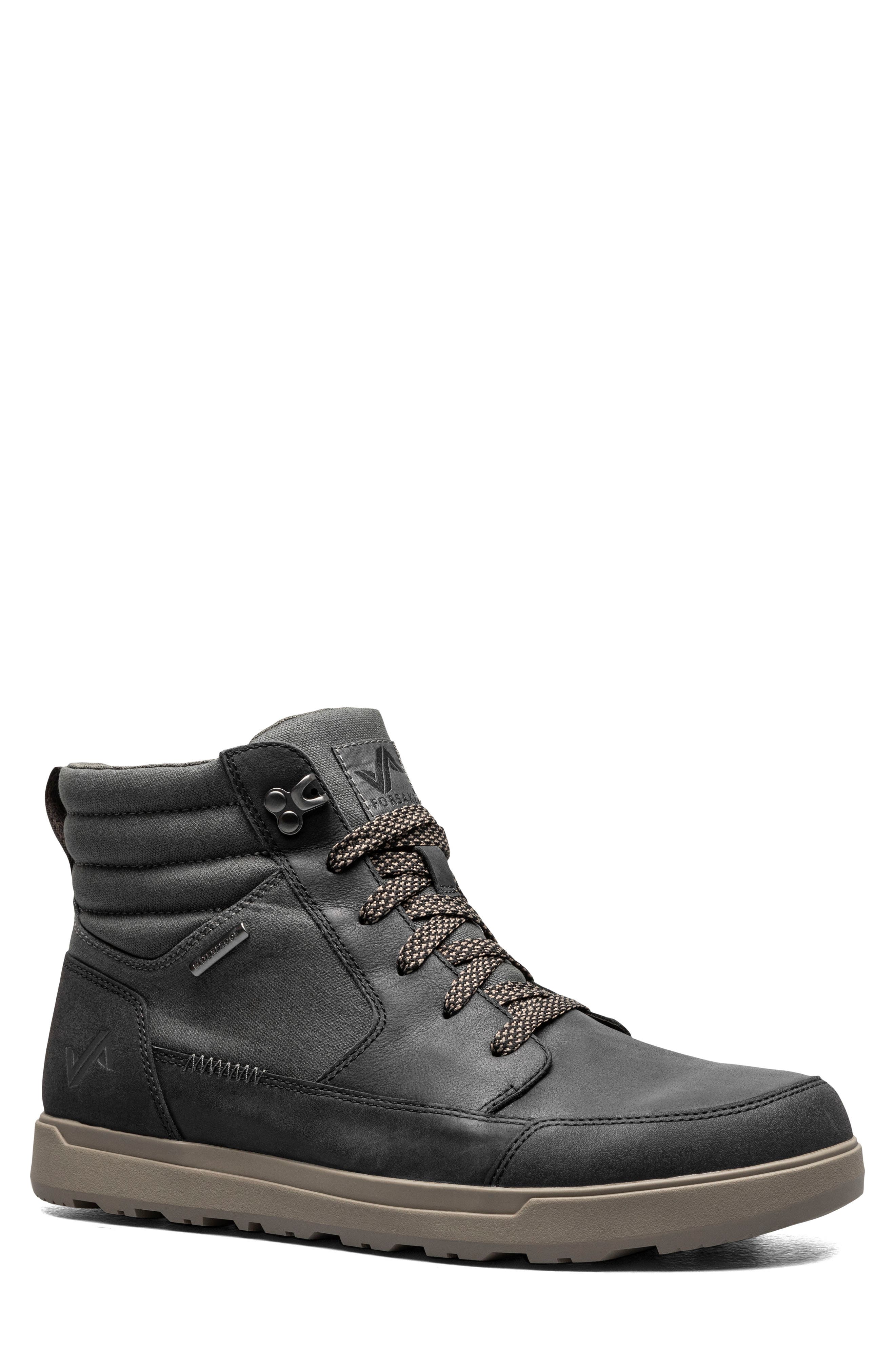 Mason Waterproof Hiking Boot, Main, color, BLACK