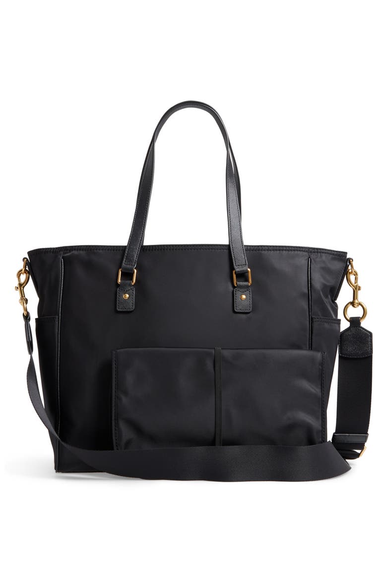 Trooper Nylon Baby Bag, Alternate, color, BLACK