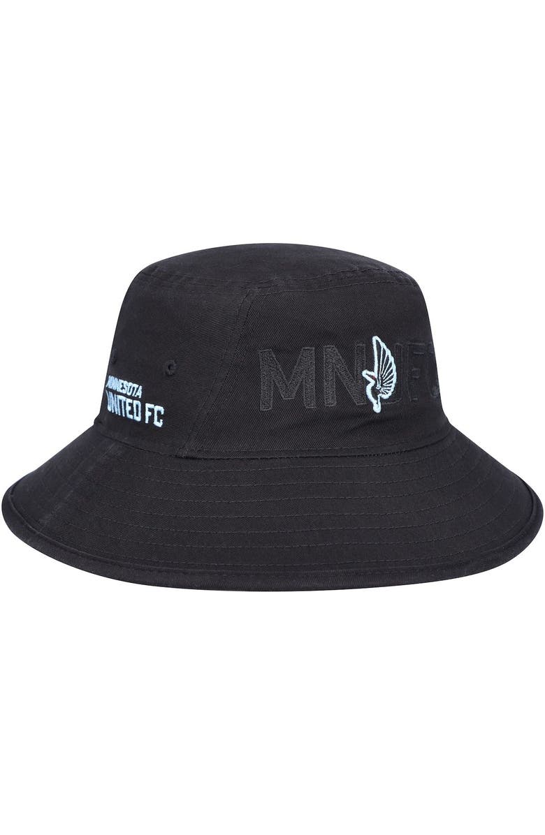 New Era Men's New Era Black Minnesota United FC Kick Off Bucket Hat, Alternate, color, 