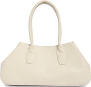 BCBG Faux Leather Top Handle Satchel