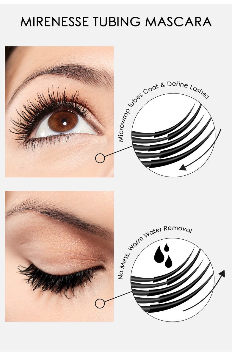 MIRENESSE Secret Weapon 24Hr Super Volume Mascara - Black, Alternate, color,