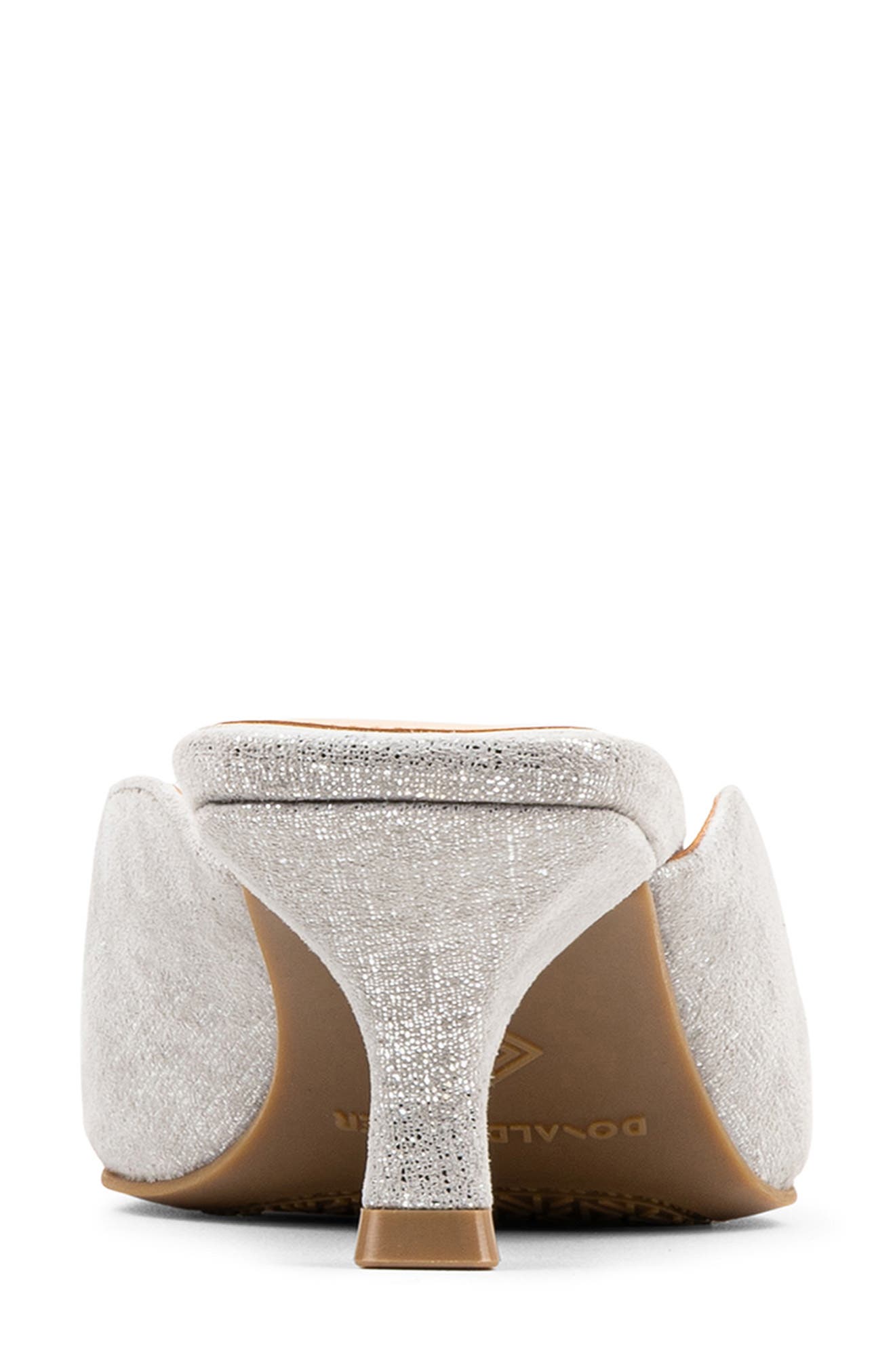 Donald Pliner Kalinna Square Toe Mule, Alternate, color, Silver