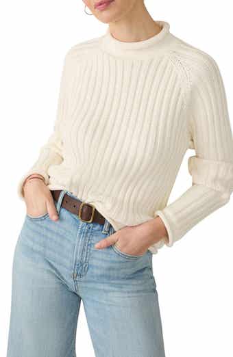 Sunwashed Organic Cotton Rollneck Sweater