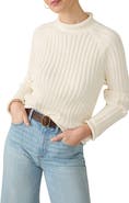Faherty Sunwashed Organic Cotton Rollneck Sweater