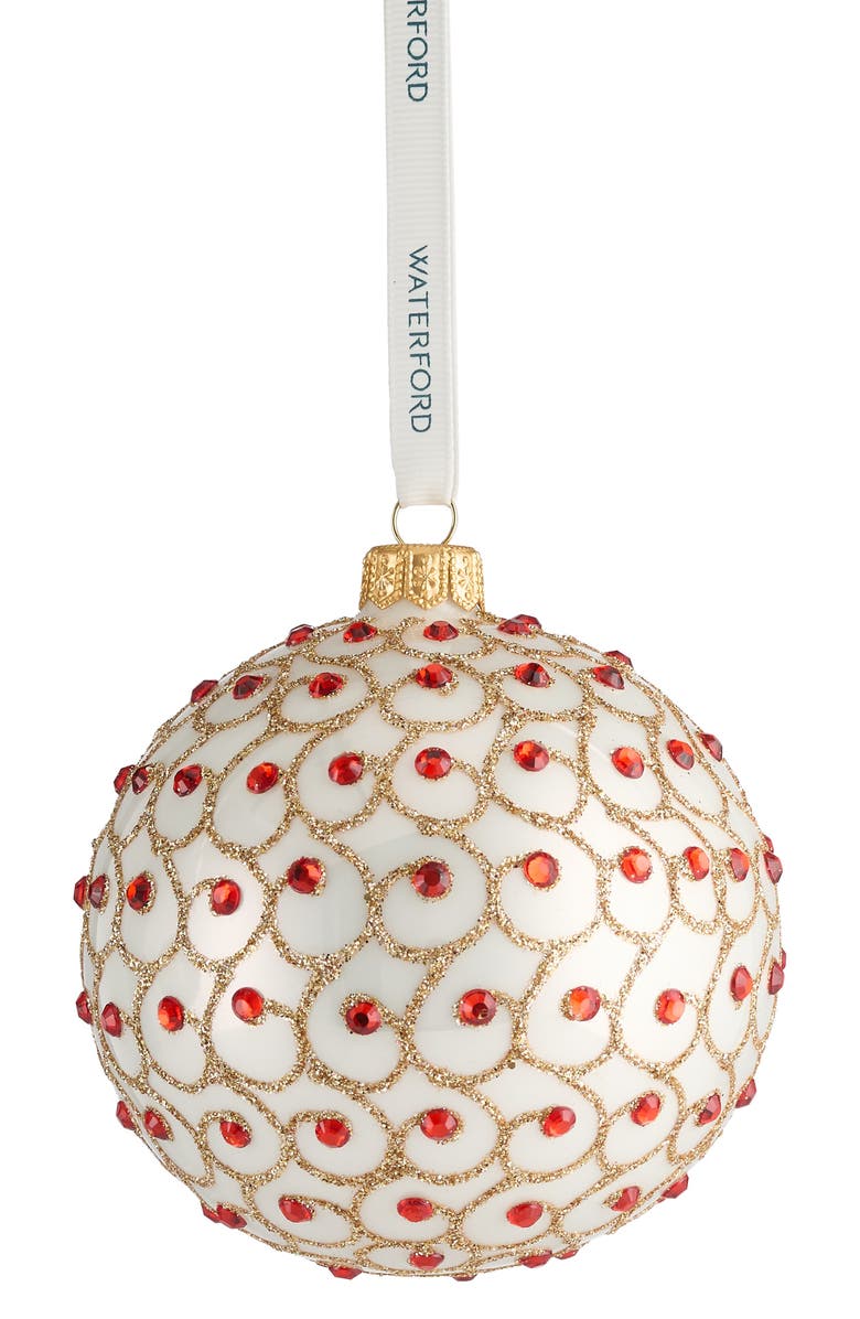 Waterford Holiday Heirlooms Sparkle Glass Ornament, Main, color, Multi