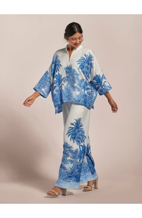 Trees of Blue Emi Pant