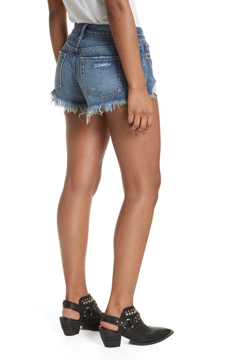 Free People Loving Good Vibrations Shorts, Alternate, color,