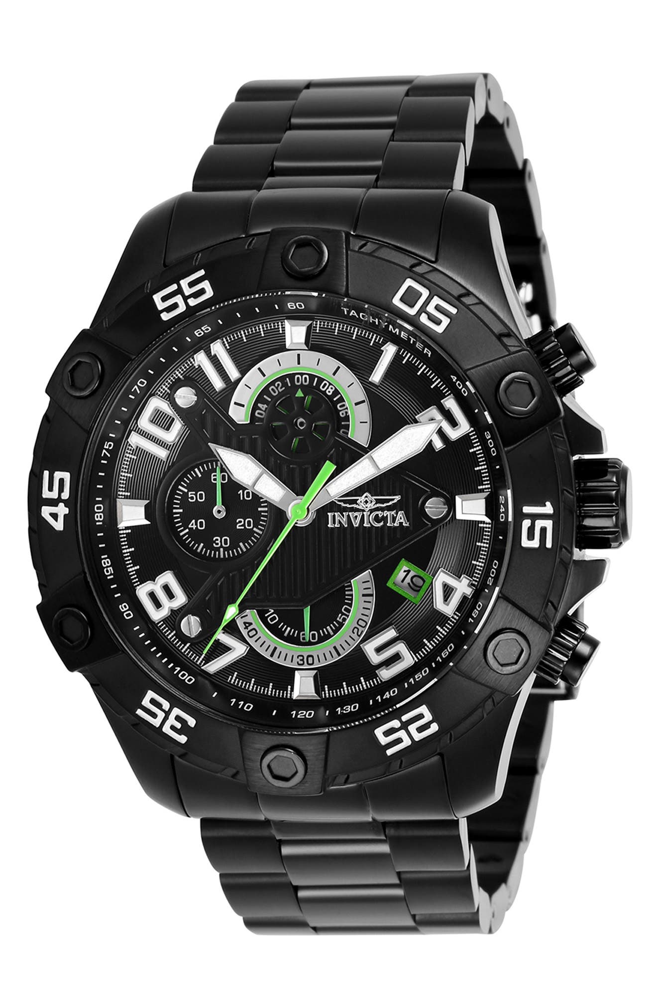 S1 Rally Tachymeter Quartz Bracelet Watch, 48mm