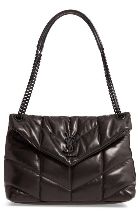Medium Loulou Quilted Puffer Leather Shoulder Bag
