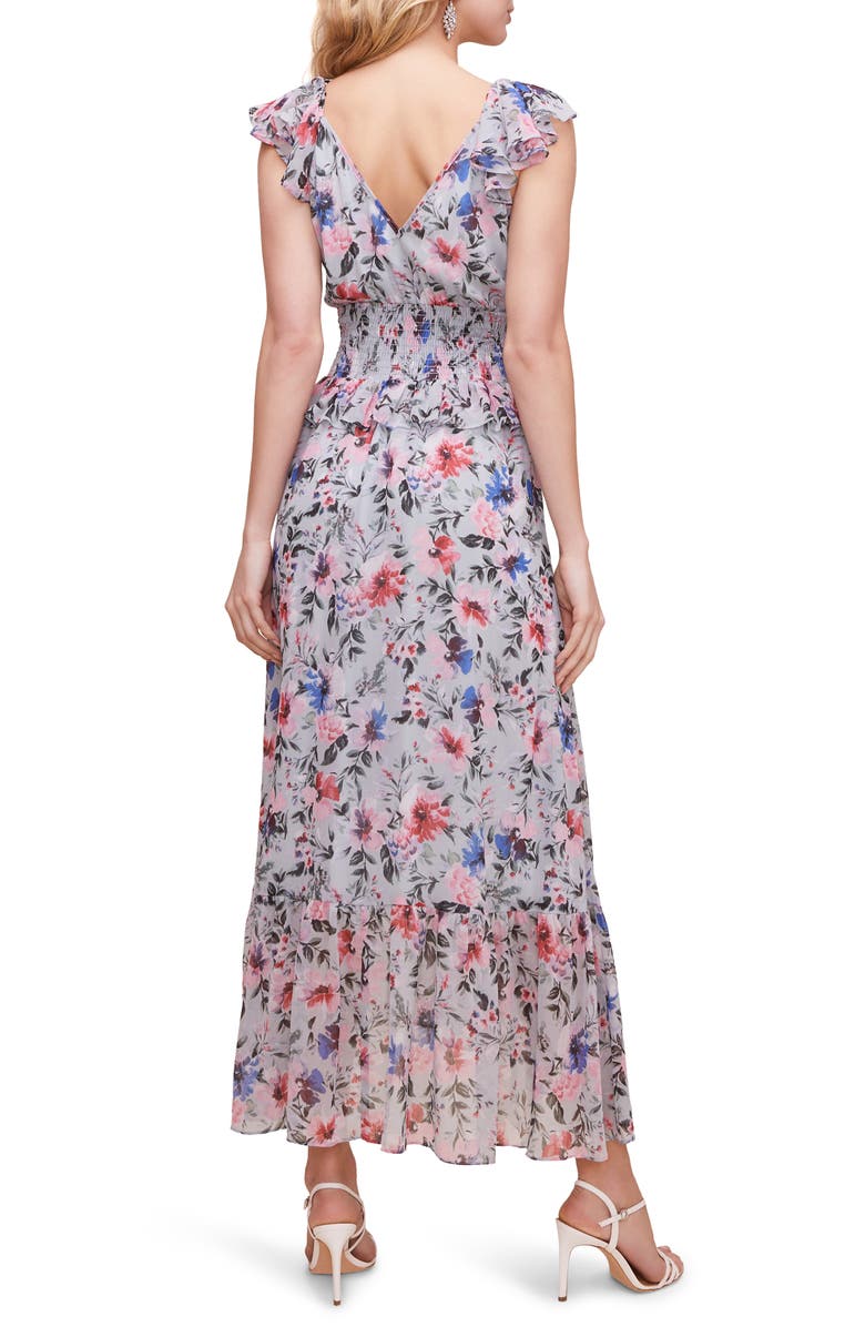 ASTR the Label Double Flutter Midi Dress, Alternate, color, 