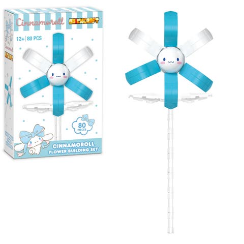 Hello Kitty Cinnamoroll Flower Building Set
