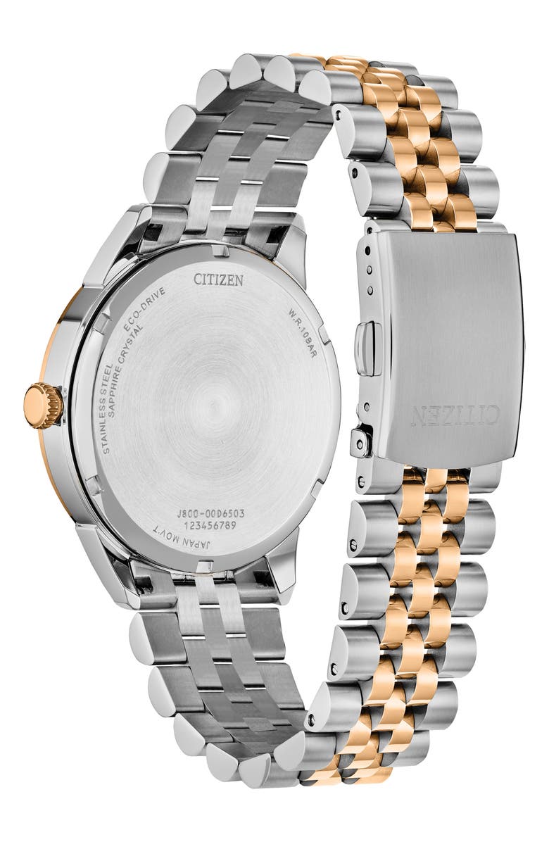 Citizen Rolan Eco-Drive Bracelet Watch, 40.5mm, Alternate, color, Two-Tone