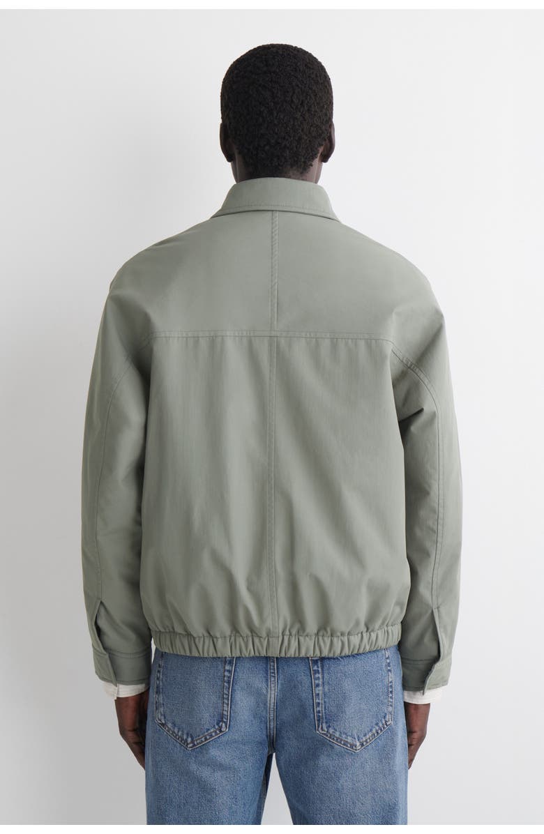 COS Padded Nylon Utility Jacket, Alternate, color, Sage Green