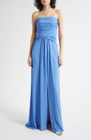 Cinq à Sept Oleana Strapless Gown
