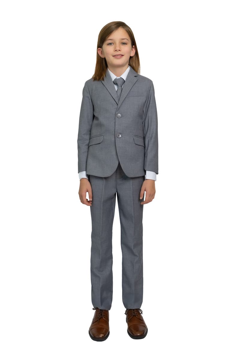 Peanut Butter Collection Kids' 007 Five-Piece Suit, Main, color, Heather