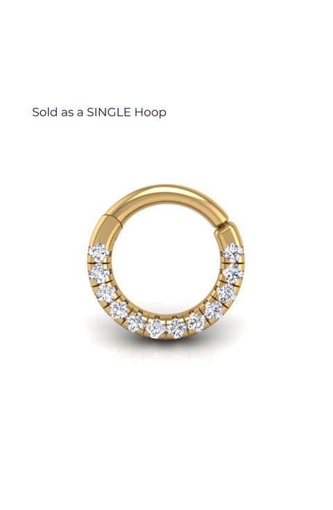 Pavé-All-Day Flat Hoop