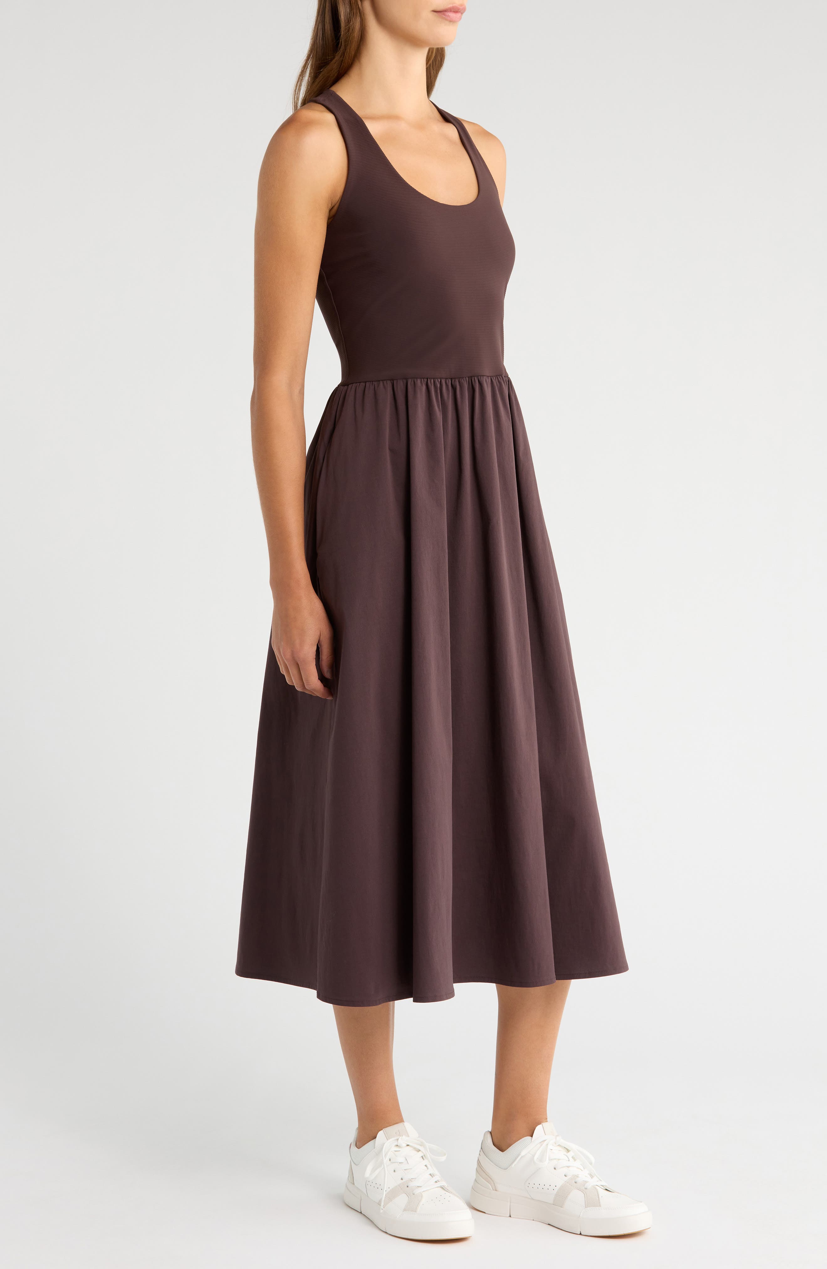 Sweaty Betty Explorer Rib Bodice Racerback Dress | Nordstromrack