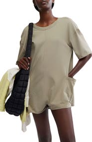 Free People FP Movement Hot Shot Tee Romper