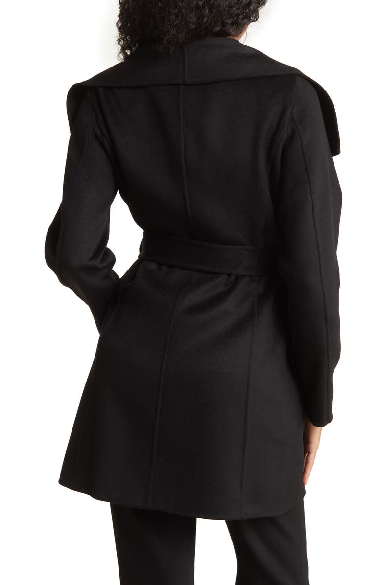 Tahari Ella Double Faced Wool Blend Coat, Alternate, color, 