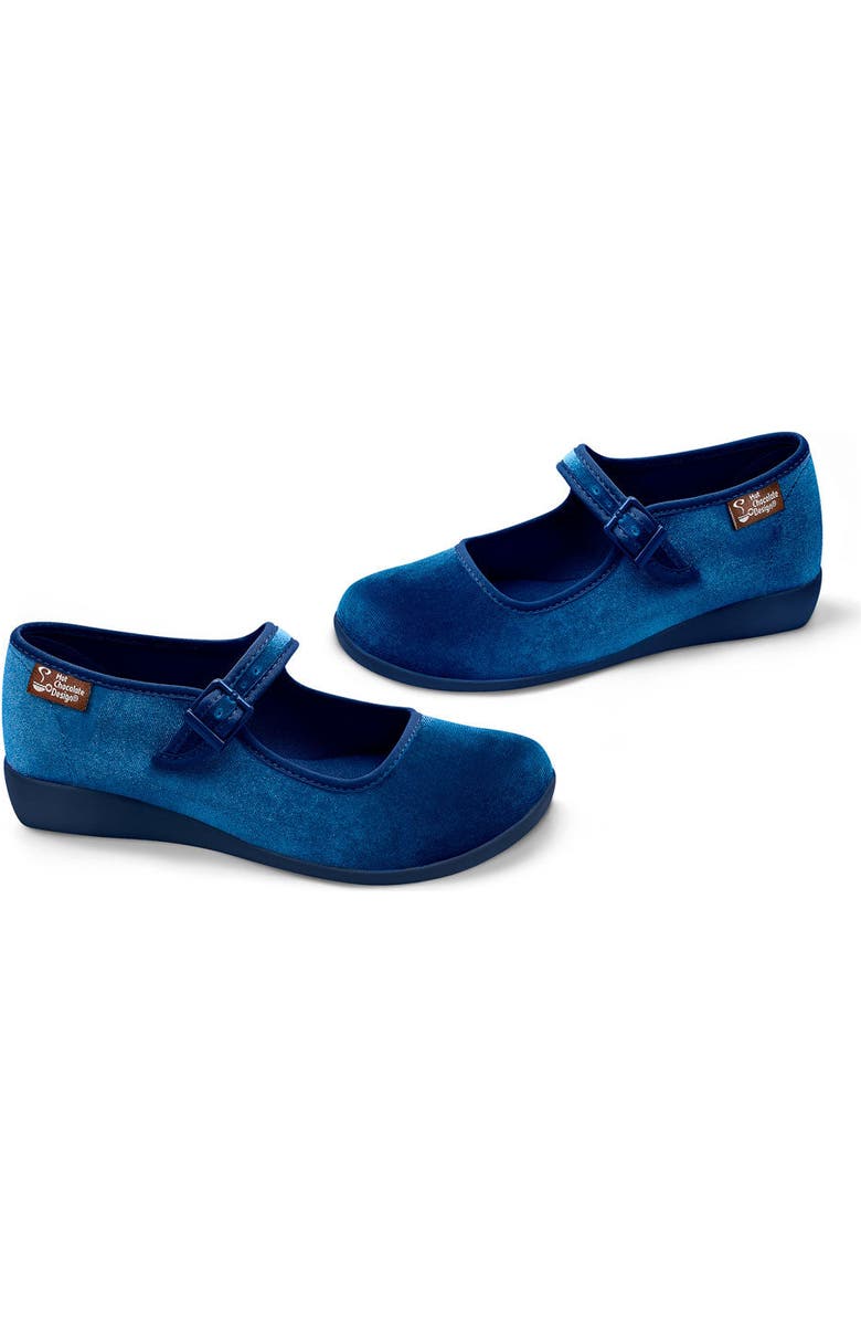 Hot Chocolate Design Curacao Women's Mary Jane Flats, Alternate, color, Curacao Blue