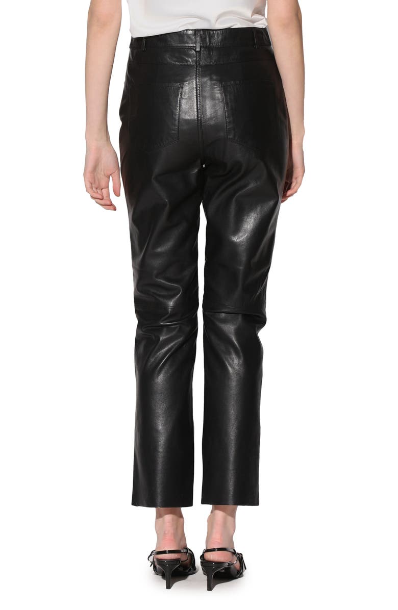 Walter Baker Yvette Wide Leg Leather Pants, Alternate, color, 