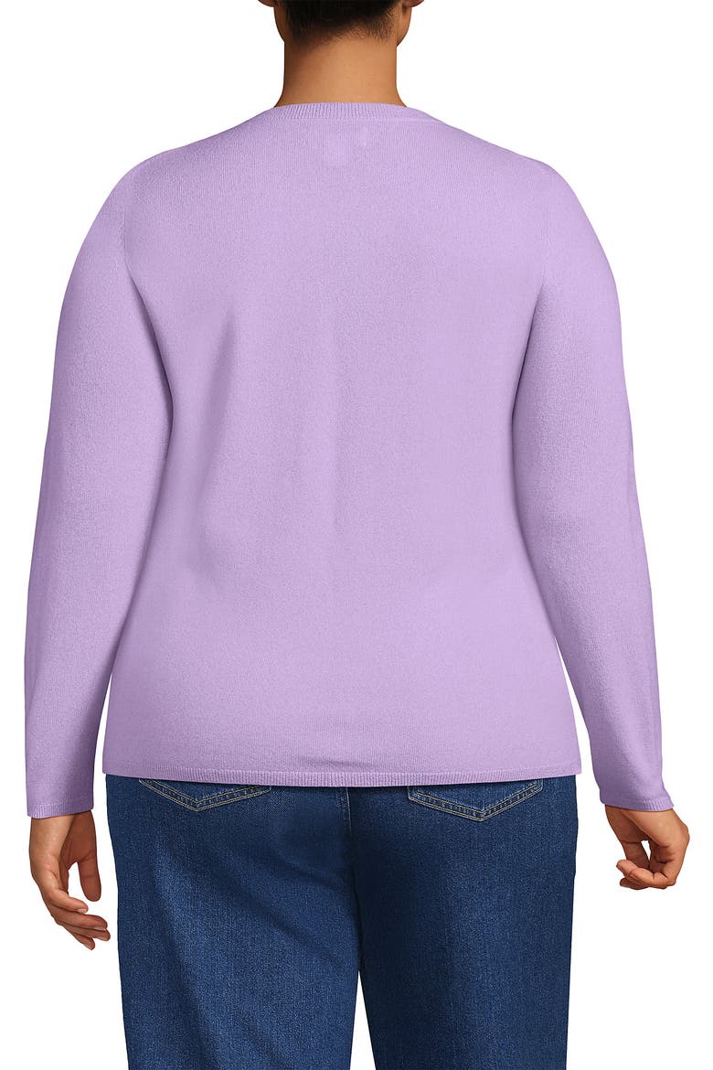 Cashmere Sweater, Alternate, color, Washed Lavender Heather