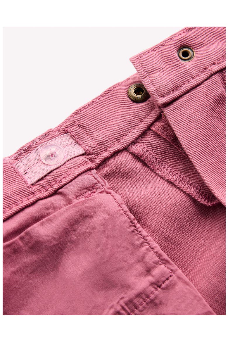 Kids' Frill Hem Denim Skirt, Alternate, color, PINK